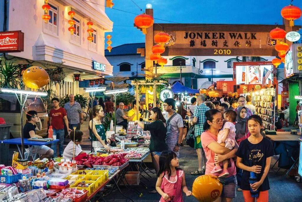 New! Jonker Street Loft 3Br Melaka 10Pax Apartment Exterior photo